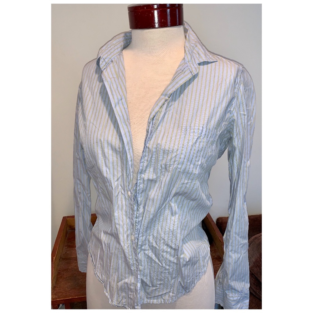 Striped Frank and Eileen Button Up